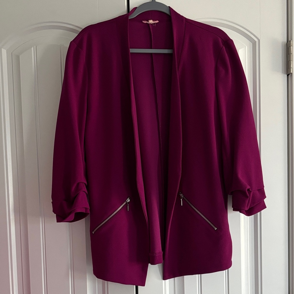 Purple Blazer